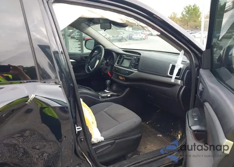 2017 Toyota Highlander Le from USA, damaged, VIN 5TDZARFH7HS032183